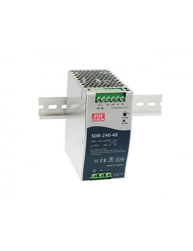 Allied Telesis AT-MWWDR-240-48 unități de alimentare cu curent 240 W Din oţel inoxidabil