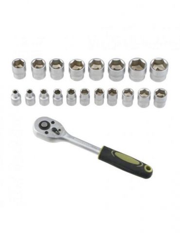 Hr set 20 piese 3/8 cr-v Heinner - 1