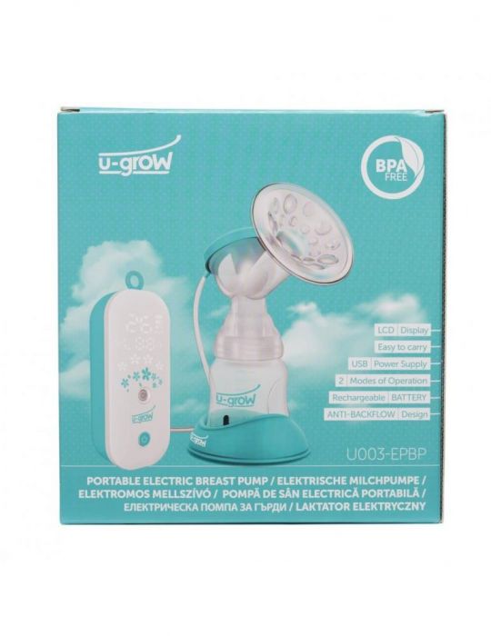 Portable electric breast pump u003-epbp U-grow - 1