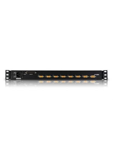 ATEN CL1008M console pentru montare în rack 43,2 cm (17") 1280 x 1024 Pixel Metal, Din material plastic Negru 1U Aten - 2