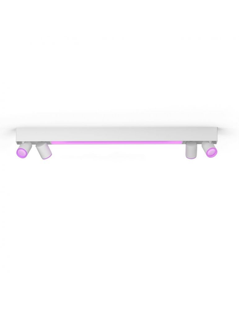 Philips Hue cu ambianță albă și color Lampă de plafon Centris cu 4 spoturi