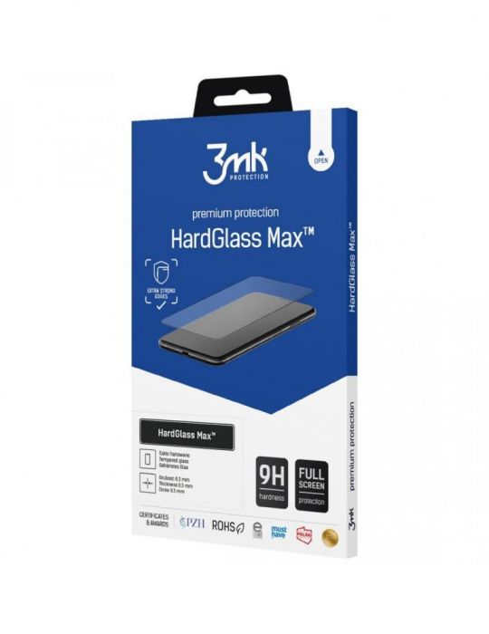 3mk hardglass max / folie sticla pentru iphone 12 pro Phone accessories - 1