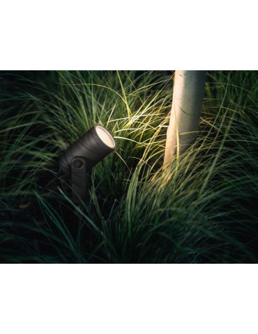 Philips Hue cu ambianță albă și color Spot de exterior Lily Philips by Signify - 6