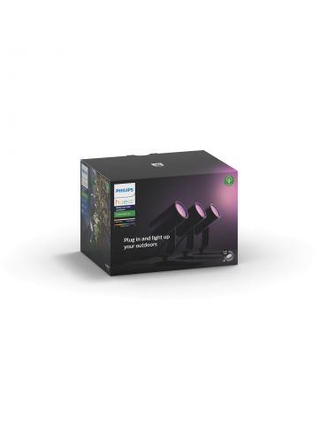 Philips Hue cu ambianță albă și color Spot de exterior Lily Philips by Signify - 8