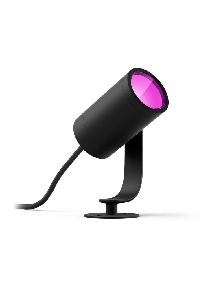 Philips Hue cu ambianță albă și color Spot de exterior Lily