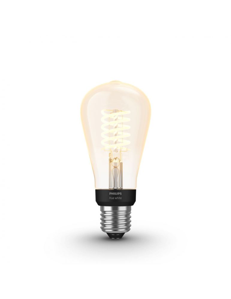 Philips Hue alb Pachet de 1, ST64, E27, Filament, Edison