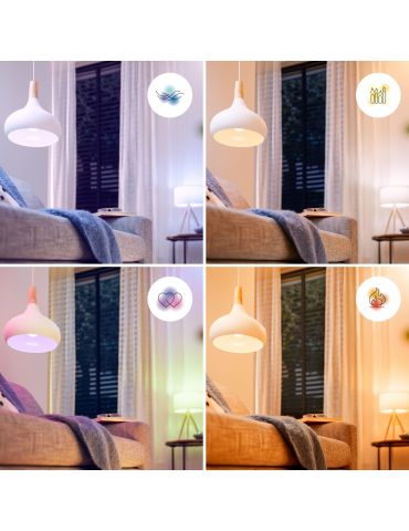 Philips Bec 4,9 W (echivalent cu 40 W) P45 E14 Philips by Signify - 7