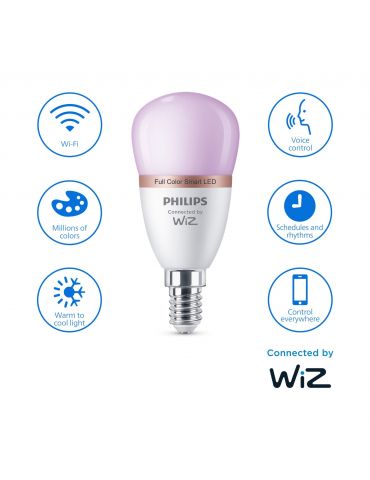Philips Bec 4,9 W (echivalent cu 40 W) P45 E14 Philips by Signify - 10