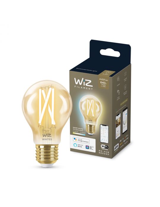 WiZ Bec cu filament chihlimbar 6,7 W (echivalent cu 50 W) A60 E27 WiZ - 5