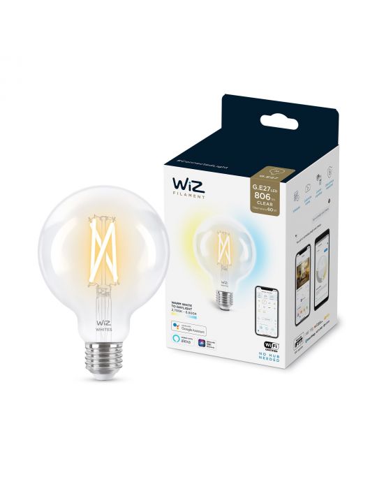 WiZ Glob cu filament transparent 6,7 W (echivalent cu 60 W) G95 E27 WiZ - 4