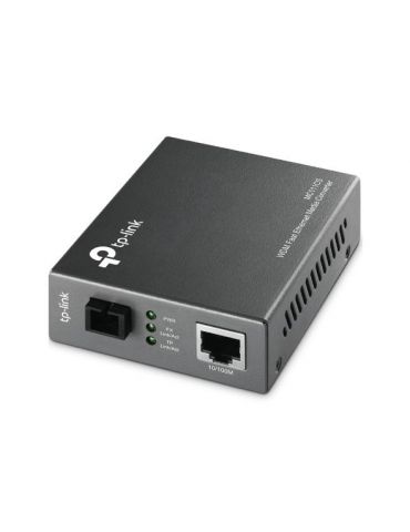 TP-Link MC111CS convertoare media pentru rețea 100 Mbit/s Monomodală Negru Tp-link - 1 - Tik.ro