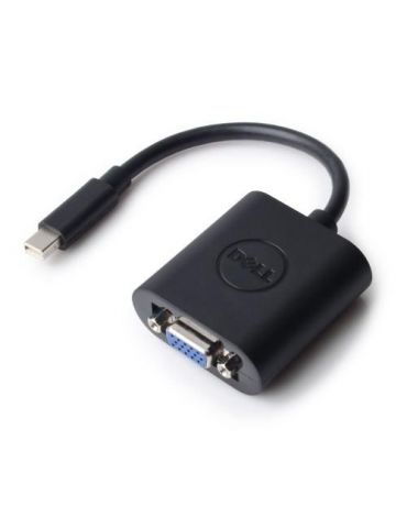 DELL 470-13630 adaptor pentru cabluri video Mini DisplayPort VGA (D-Sub) Negru