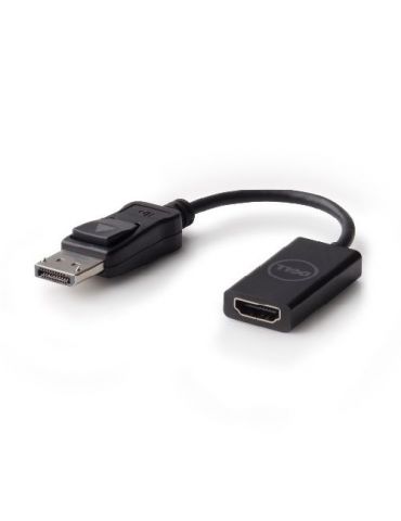DELL 492-BBXU adaptor pentru cabluri video 0,2 m DisplayPort HDMI Tip A (Standard) Negru