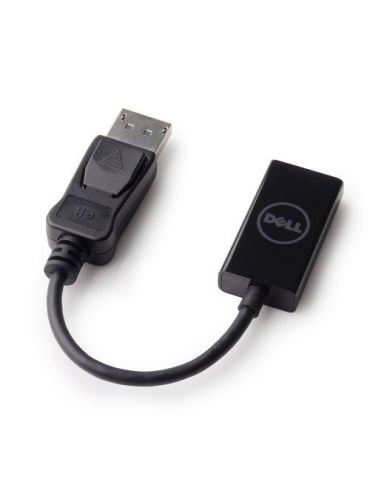 DELL 492-BBXU adaptor pentru cabluri video 0,2 m DisplayPort HDMI Tip A (Standard) Negru