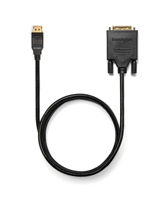 Kensington K33023WW adaptor pentru cabluri video 1,8 m DisplayPort DVI-D Negru Kensington - 4