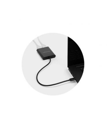 Kensington K38280WW hub-uri de interfață USB 3.2 Gen 1 (3.1 Gen 1) Type-C Negru