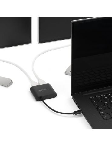 Kensington K38286WW hub-uri de interfață USB 3.2 Gen 1 (3.1 Gen 1) Type-C Negru