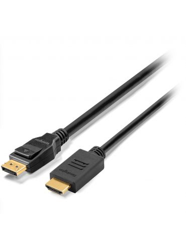 Kensington K33025WW adaptor pentru cabluri video 1,8 m DisplayPort HDMI Negru Kensington - 1 - Tik.ro