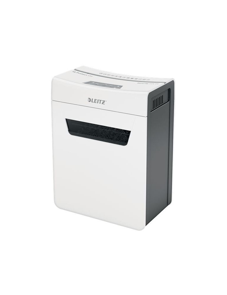 Leitz 80940000 tocătoare de hârtie Distrugere prin tăiere micro Gri, Alb