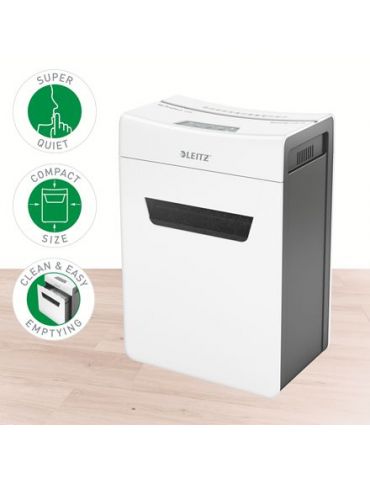 Leitz 80920000 tocătoare de hârtie Gri, Alb Leitz - 6