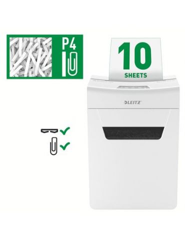 Leitz 80920000 tocătoare de hârtie Gri, Alb Leitz - 7