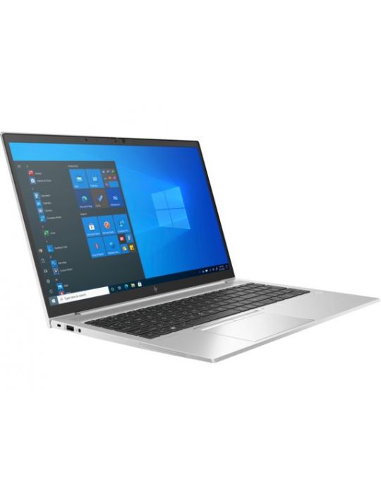 Laptop HP EliteBook 855 G8, AMD Ryzen 5 PRO 5650U, 15.6inch, RAM 16GB, SSD 512GB, AMD Radeon Graphics, Windows 10 Pro, Silver Hp