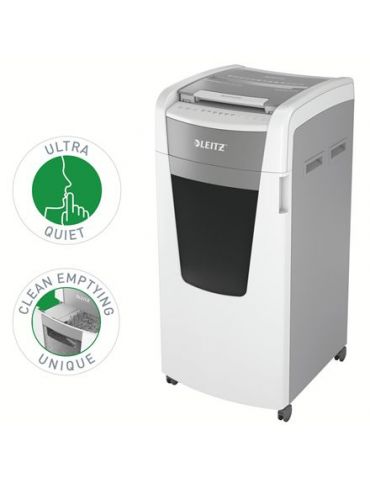Leitz 80170000 tocătoare de hârtie Distrugere încrucișată 22,3 cm Gri, Alb Leitz - 5