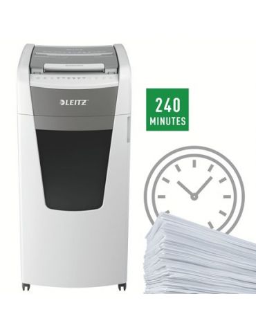 Leitz 80170000 tocătoare de hârtie Distrugere încrucișată 22,3 cm Gri, Alb Leitz - 10