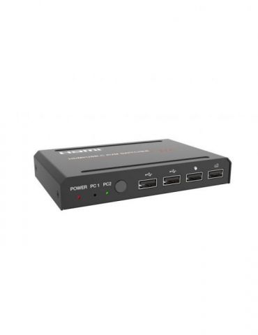 Kvm switcher hdmi/usb-c 2x1 evoconnect hdc-swb21hck Evoconnect - 1 - Tik.ro