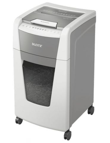 Leitz 80150000 tocătoare de hârtie Distrugere încrucișată 22 cm Gri, Alb Leitz - 1 - Tik.ro