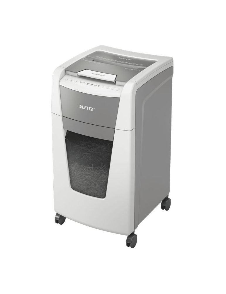 Leitz 80150000 tocătoare de hârtie Distrugere încrucișată 22 cm Gri, Alb