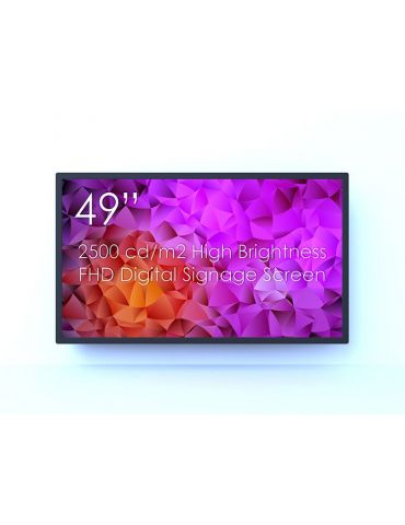 Display 49 swedx sds49x7-01 full hd soc high brightness screen 2500 cd/m2 Swedx - 1 - Tik.ro