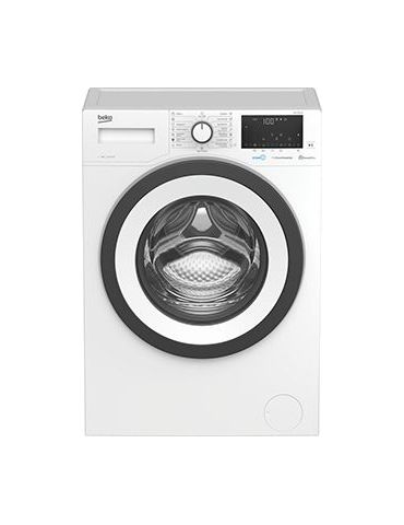 Beko WUE 7636 X0A mașini de spălat Încărcare frontală 7 kilograme 1200 RPM D Negru, Alb Beko - 1 - Tik.ro