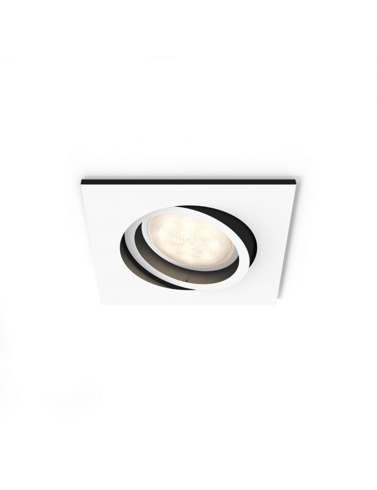 Philips Hue cu ambianță albă Spot luminos încastrat Milliskin, ext