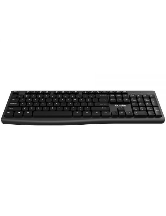 Wireless chocolate standard keyboard  104 keys slim  design with chocolate Canyon - 1