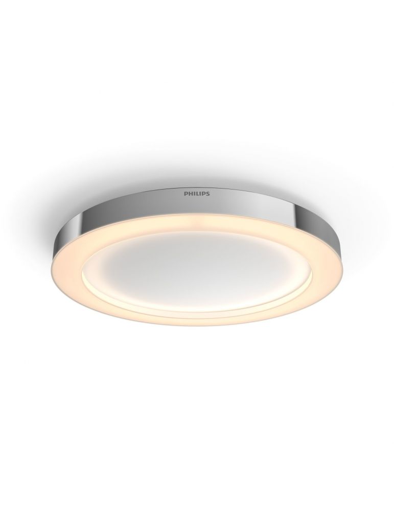 Philips Hue cu ambianță albă Lampă de plafon pentru baie Adore