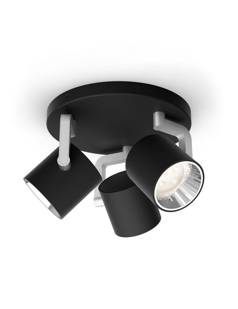 Philips LED SceneSwitch Spot luminos triplu Byrl
