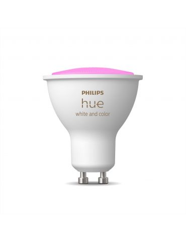 Philips Hue cu ambianță albă și color Pachet de 1 bucăți GU10 Philips by Signify - 1