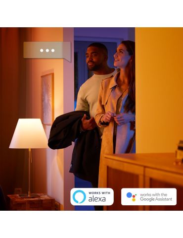 Philips Hue cu ambianță albă și color Spot luminos dublu Fugato Philips by Signify - 4