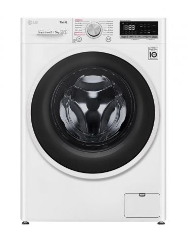 LG F4DT408AIDD uscătoare pentru mașini de spălat De sine stătător Încărcare frontală Alb E Lg - 1 - Tik.ro