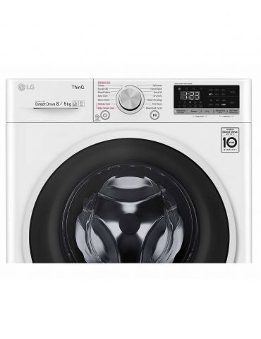 LG F4DT408AIDD uscătoare pentru mașini de spălat De sine stătător Încărcare frontală Alb E Lg - 6