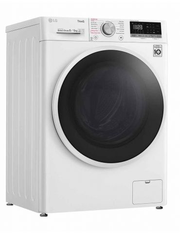 LG F4DT408AIDD uscătoare pentru mașini de spălat De sine stătător Încărcare frontală Alb E Lg - 10