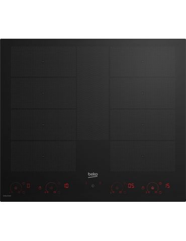 Beko HII68811NT plite Negru Încorporat 60 cm Plită cu zonă de inducție 8 zonă(e) Beko - 1 - Tik.ro