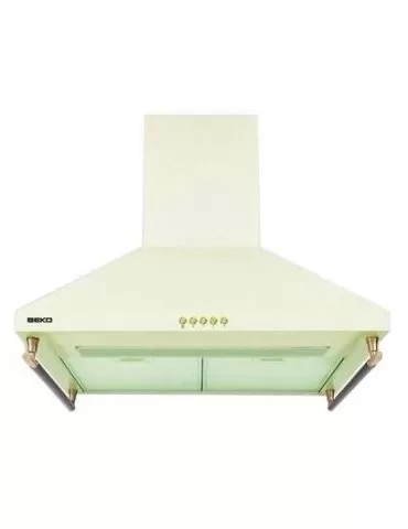 Beko CWB 6410 CR hote de bucătărie Montat pe perete Cremă 450 m³/h Beko - 1 - Tik.ro