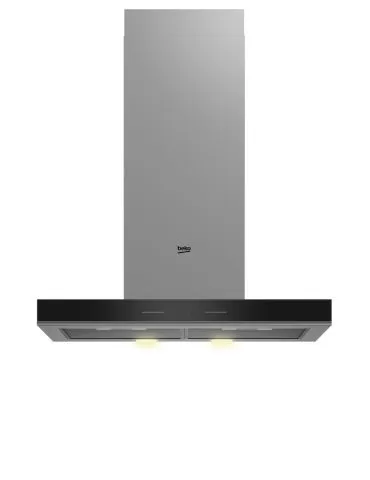 Beko BHCB63640BH hote de bucătărie Montat pe perete Negru, Din oţel inoxidabil 627 m³/h A Beko - 1