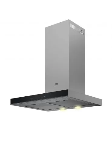 Beko BHCB63640BH hote de bucătărie Montat pe perete Negru, Din oţel inoxidabil 627 m³/h A Beko - 2