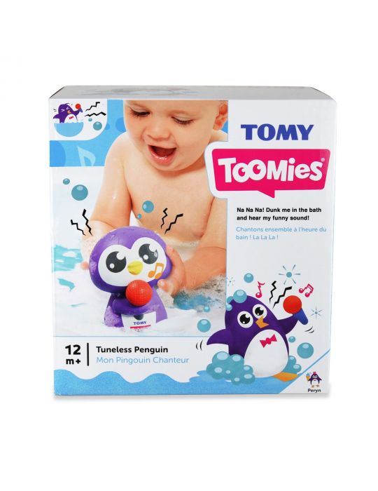 Tomy Toomies Tuneless Penguin Jucărie baie Multicolor Tomy - 6