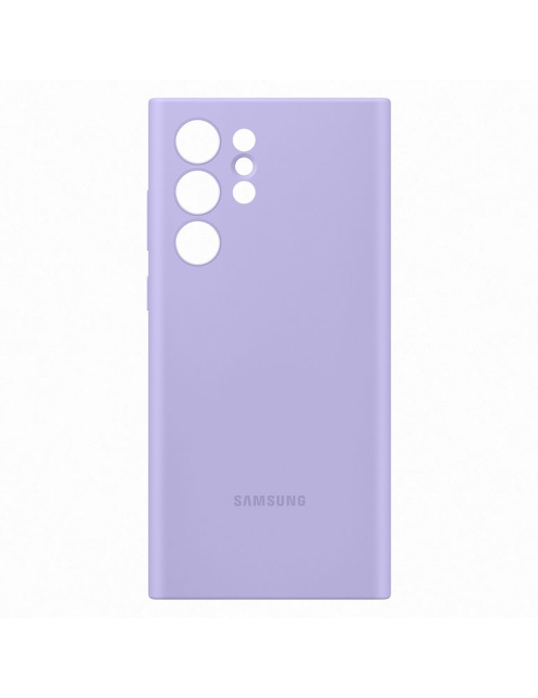 Husa smartphone pentru Samsung Galaxy S22 Ultra, silicon, Fresh Lavender