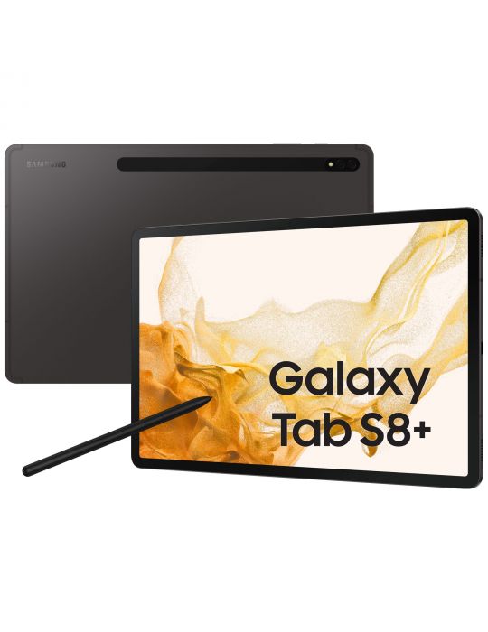 Samsung Galaxy Tab S8+ SM-X800 128 Giga Bites 31,5 cm (12.4") Qualcomm Snapdragon 8 Giga Bites Wi-Fi 6 (802.11ax) Android 12 Sam