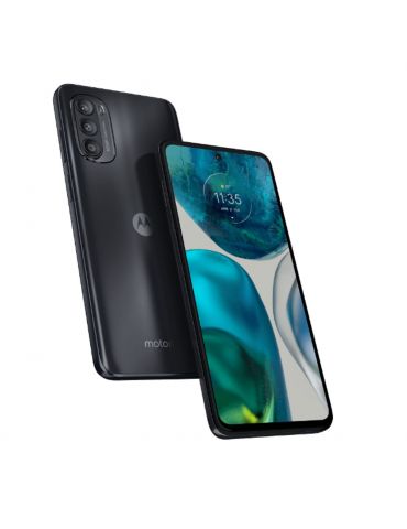 Motorola moto g52 16,8 cm (6.6") Dual SIM hibrid Android 12 4G USB tip-C 4 Giga Bites 128 Giga Bites 5000 mAh Gri Motorola - 1